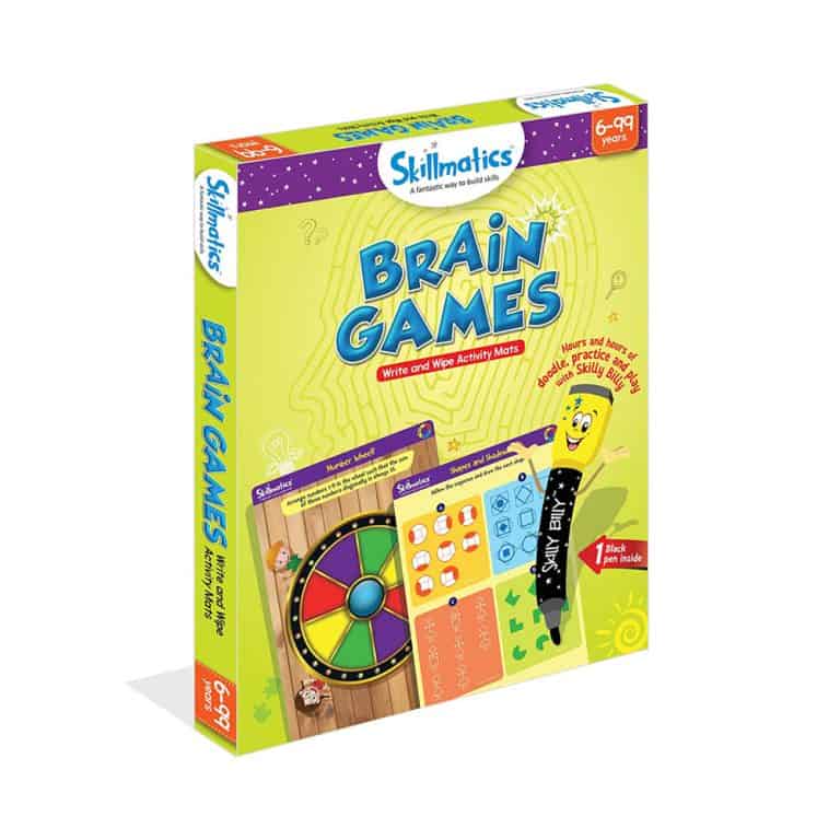 Skillmatics Educational Game : Brain Games | Reusable Activity Mats ...