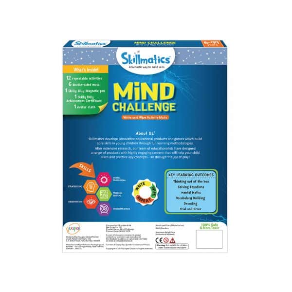 Mind Challenge - Test Your Mind And Keep You Engaged For Hours - Write and Wipe Activity Game For Kids - Image 2