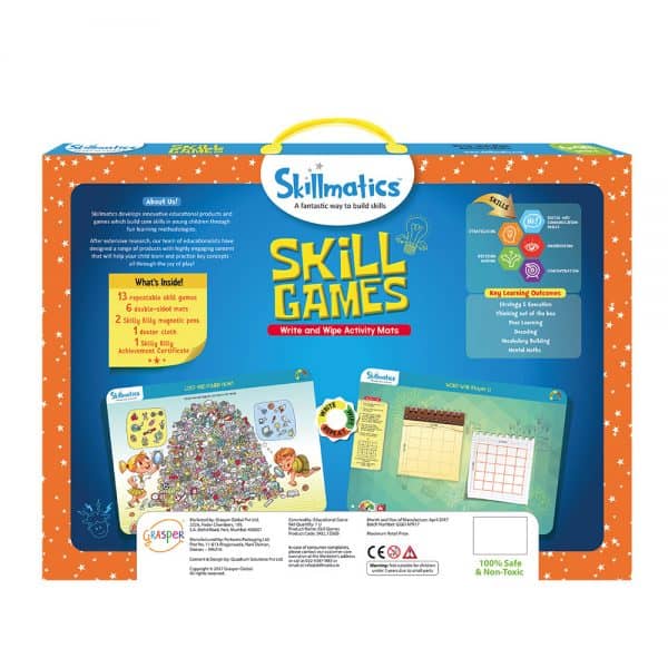 Skill Games - Ultimate Collection Of Fun Skill Building Games - Write and Wipe Educational Activity Game For Kids - Image 2