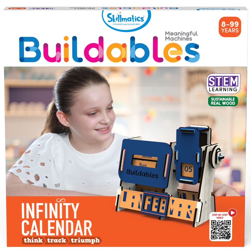 Buildables Infinity Calendar Step By Step Kids Build Their Own