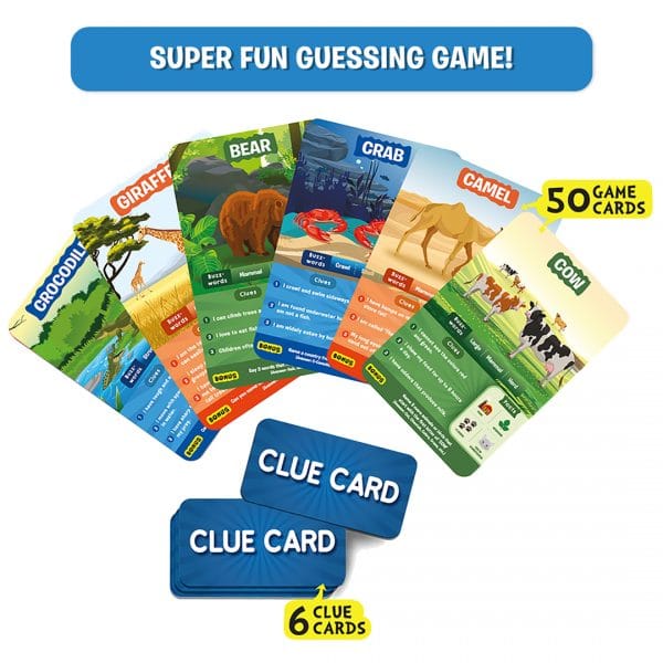 Skillmatics Card Game : Guess in 10 Animal Kingdom | Gifts for 6+ Years | Quick Game of Smart Questions | Super Fun for Travel & Family Game Night - Image 4