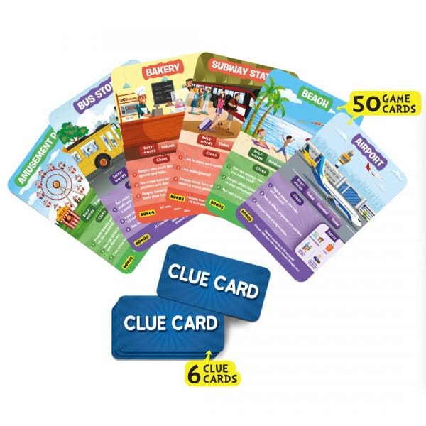 Skillmatics Card Game: Guess in 10 All Around The Town | Gift for 6+ Years | Quick Game of Smart Questions | For Outdoors, Travel & Family Game Night - Image 2