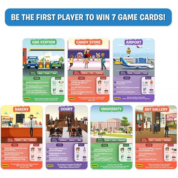 Skillmatics Card Game: Guess in 10 All Around The Town | Gift for 6+ Years | Quick Game of Smart Questions | For Outdoors, Travel & Family Game Night - Image 4