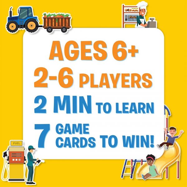 Skillmatics Card Game: Guess in 10 All Around The Town | Gift for 6+ Years | Quick Game of Smart Questions | For Outdoors, Travel & Family Game Night - Image 5