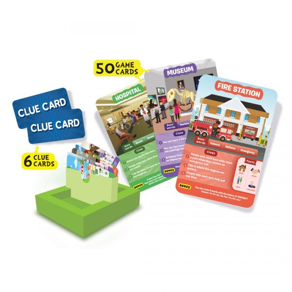 Skillmatics Card Game: Guess in 10 All Around The Town | Gift for 6+ Years | Quick Game of Smart Questions | For Outdoors, Travel & Family Game Night - Image 6