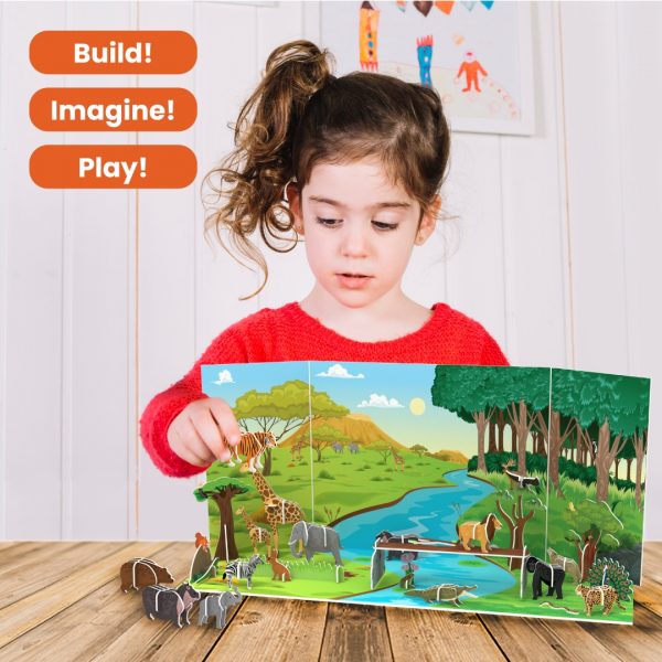 Skillmatics STEM Building Toy : My World Amazing Animals | Gifts for Kids Ages 3-7 | Fun Learning & Educational Playset for Preschool Kids - Image 3