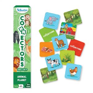 Skillmatics Card Game - Guess in 10 Junior Animal World, Quick